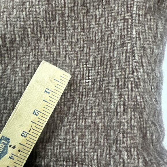 Vintage Woolrich Men's Men's Tweed Wool Lined 1950-60 Outdoor Overcoat Size 42 - Picture 16 of 16